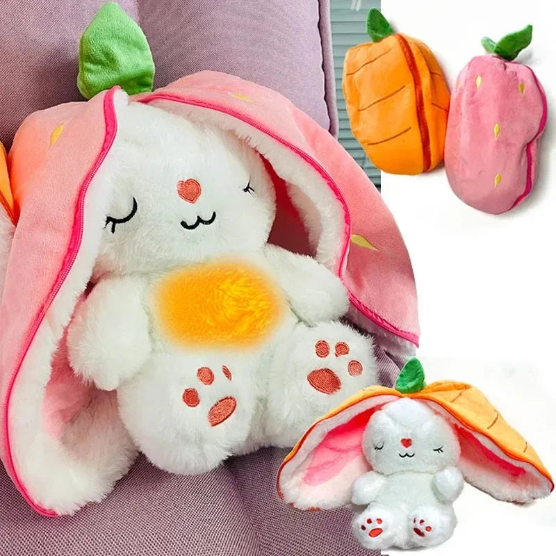 Cute Music Luminous Breathing Doll with Motion Lights Plush