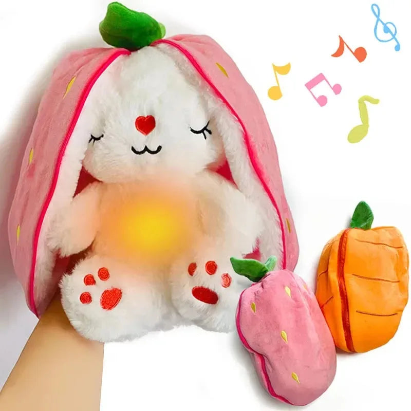 Cute Music Luminous Breathing Doll with Motion Lights Plush